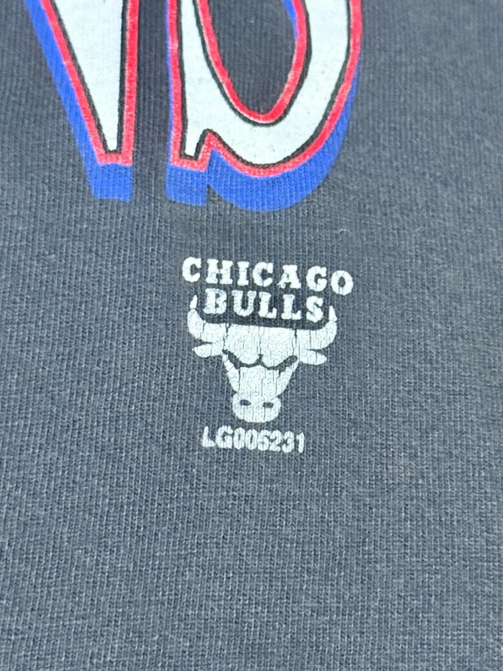 Vintage Chicago Bulls 1997 NBA Champions Tee Shirt XL Logo 7